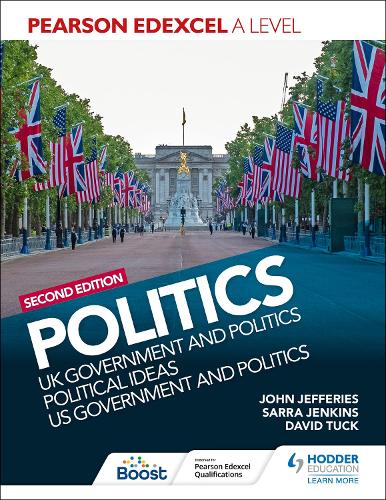 [object Object] «Pearson Edexcel A Level Politics 2nd edition: UK Government and Politics, Political Ideas and US Government and Politics», авторів Девід Тук, Джон Джефферіс, Сарра Дженкінс - фото №1