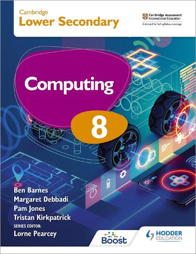 Паперова книга «Cambridge Lower Secondary Computing 8 Student's Book», авторів Бен Барнс, Пем Джонс - фото №1