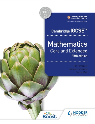 [object Object] «Cambridge IGCSE Core and Extended Mathematics Fifth edition», авторів Френкі Піментел, Рік Піментел - фото №1