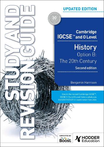 Бумажная книга «Cambridge IGCSE and O Level History Study and Revision Guide, Second Edition», автор Бенджамин Харрисон - фото №1