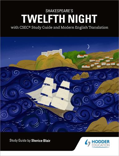 Бумажная книга «Shakespeare's Twelfth Night with CSEC Study Guide and Modern English Translation», автор Шерис Блэр - фото №1