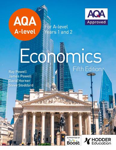[object Object] «AQA A-level Economics Fifth Edition», авторов Джеймс Пауэлл, Рэй Пауэлл, Стив Стоддард - фото №1