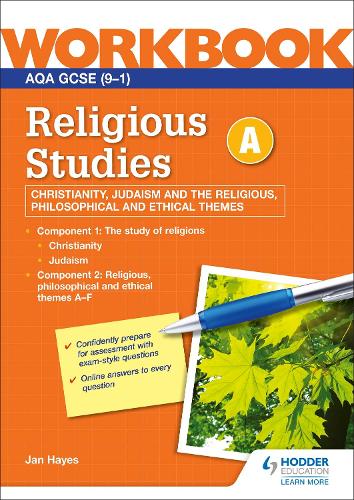 Бумажная книга «AQA GCSE Religious Studies Specification A Christianity, Judaism and the Religious, Philosophical and Ethical Themes Workbook», автор Ян Хейс - фото №1
