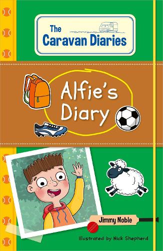 Бумажная книга «Reading Planet KS2: The Caravan Diaries: Alfie's Diary - Venus/Brown», автор Джеймс Нобл - фото №1