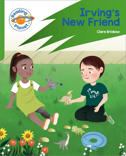 Бумажная книга «Reading Planet: Rocket Phonics – Target Practice - Irving's New Friend - Green», автор Клэр Бристоу - фото №1