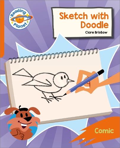 Бумажная книга «Reading Planet: Rocket Phonics – Target Practice - Sketch with Doodle - Orange», автор Клэр Бристоу - фото №1