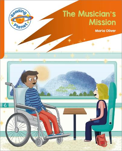 Бумажная книга «Reading Planet: Rocket Phonics – Target Practice - The Musician's Mission - Orange», автор Мария Оливер - фото №1