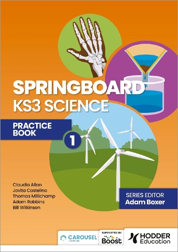 [object Object] «Springboard: KS3 Science Practice Book 1», авторов Адам Боксер, Адам Роббинс, Билл Уилкинсон, Клаудия Аллан, Джовита Кастелино - фото №1