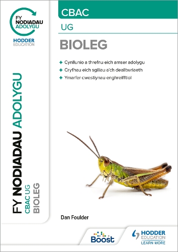Бумажная книга «Fy Nodiadau Adolygu: CBAC Bioleg UG (My Revision Notes: WJEC/Eduqas AS/A-Level Year 1 Biology)», автор Дэн Фолдер - фото №1