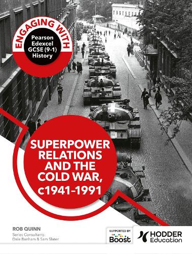 [object Object] «Engaging with Pearson Edexcel GCSE (9–1) History: Superpower relations and the Cold War, 1941–91», автор Роб Квінн - фото №1