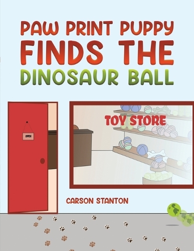 Бумажная книга «Paw Print Puppy Finds the Dinosaur Ball», автор Карсон Стэнтон - фото №1