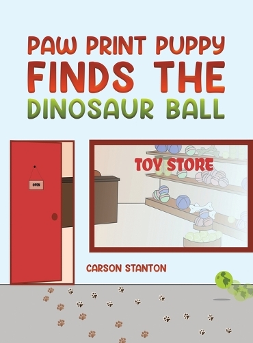 Бумажная книга «Paw Print Puppy Finds the Dinosaur Ball», автор Карсон Стэнтон - фото №1