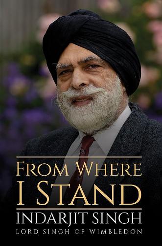 Бумажная книга «From Where I Stand», автор Индарджит Сингх - фото №1