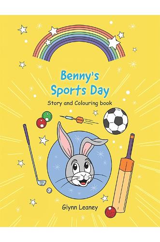 Бумажная книга «Benny's Sports Day: Story and Colouring book», автор Глинн Лини - фото №1