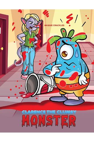 Бумажная книга «Clarence the Clumsy Monster», автор Мэгги Крейклс - фото №1