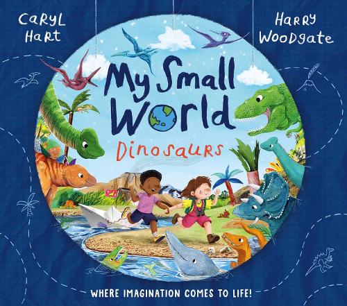 Бумажная книга «My Small World: Dinosaurs», автор Кэрил Харт - фото №1