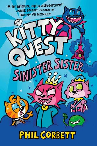 Паперова книга «Kitty Quest: Sinister Sister», автор Філ Корбетт - фото №1