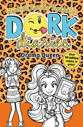 Паперова книга «Dork Diaries: Drama Queen», автор Рейчел Рене Рассел - фото №1