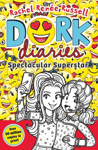 Паперова книга «Dork Diaries: Spectacular Superstar», автор Рейчел Рене Рассел - фото №1