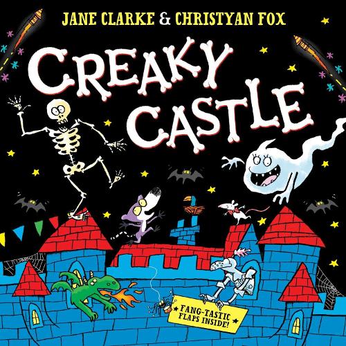 Бумажная книга «Creaky Castle: A halloween lift-the-flap book», автор Джейн Кларк - фото №1