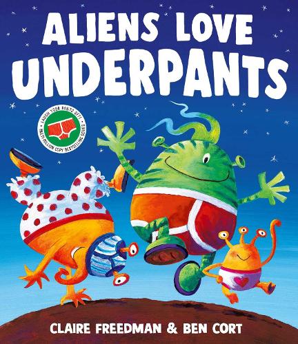 Паперова книга «Aliens Love Underpants!», автор Клер Фрідман - фото №1