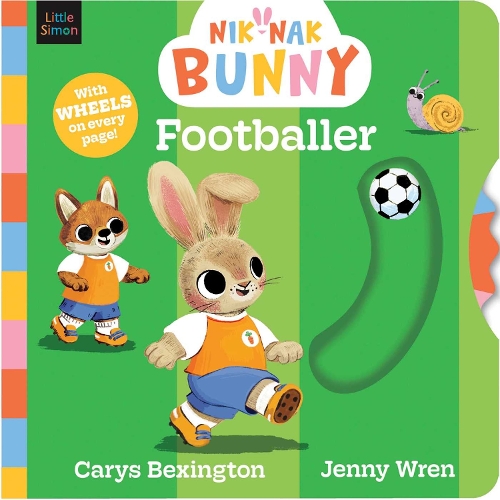 Бумажная книга «Nik-Nak Bunny Footballer», автор Кэрис Бексингтон - фото №1