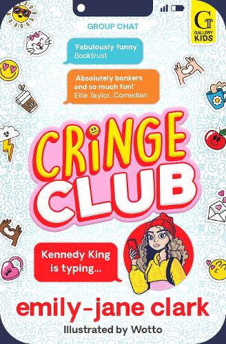 Бумажная книга «Cringe Club: The hilarious new series for kids, from award-winning author and comedy writer», автор Эмили-Джейн Кларк - фото №1