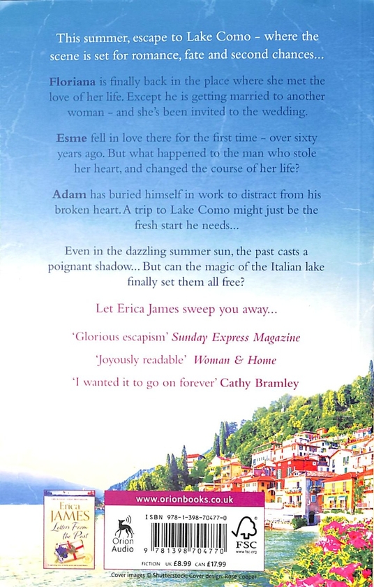 Паперова книга «Summer at the Lake», автор Еріка Джеймс - фото №1