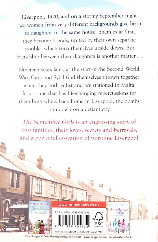 Бумажная книга «The September Girls», автор Маурин Ли - фото №1