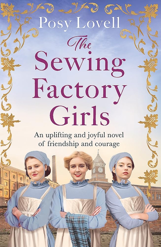 Паперова книга «The Sewing Factory Girls», автор Позі Ловелл - фото №1