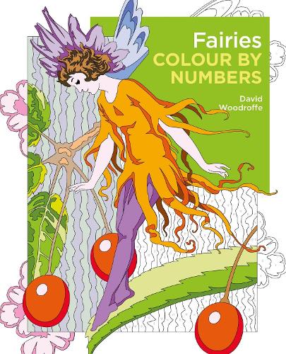Бумажная книга «Fairies Colour by Numbers», автор Дэвид Вудрофф - фото №1