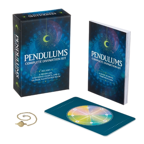 [object Object] «Pendulums Complete Divination Kit: A Pendulum, 8 Divining Charts and a 128-Page Illustrated Book», автор Эмили Андерсон - фото №1