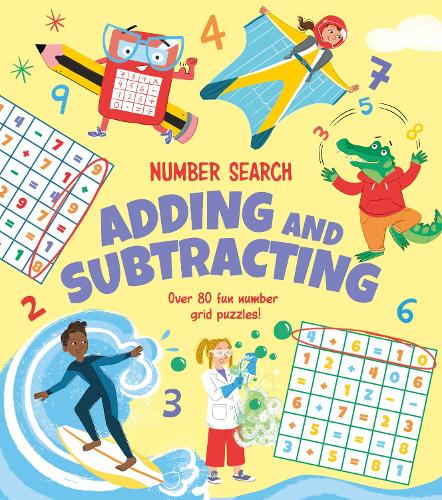 [object Object] «Number Search: Adding and Subtracting: Over 80 Fun Number Grid Puzzles!» - фото №1
