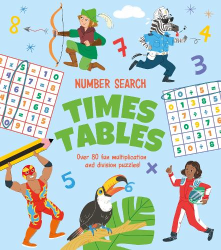 [object Object] «Number Search: Times Tables: Over 80 Fun Multiplication and Division Puzzles!» - фото №1