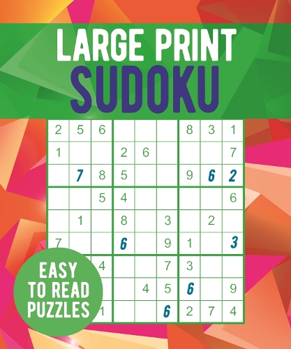 Бумажная книга «Large Print Sudoku: Easy to Read Puzzles», автор Эрик Сондерс - фото №1