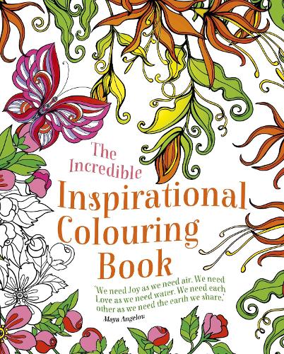 Бумажная книга «The Incredible Inspirational Colouring Book», автор Arcturus Publishing - фото №1