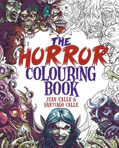 Бумажная книга «The Horror Colouring Book», автор Сантьяго Калле - фото №1