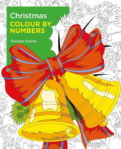 Паперова книга «Christmas Colour by Numbers», автор Джорджі Фернс - фото №1