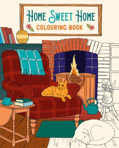 Паперова книга «Home Sweet Home Colouring Book», автор Тансі Віллоу - фото №1