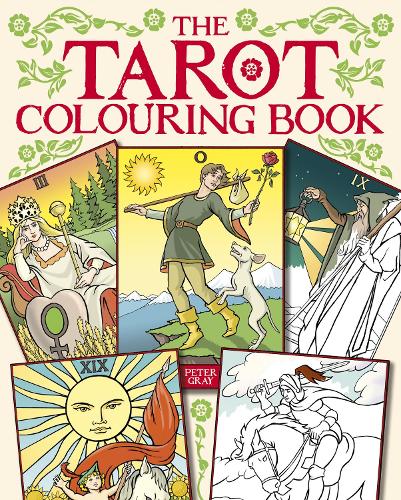 Бумажная книга «The Tarot Colouring Book», автор Питер Грей - фото №1