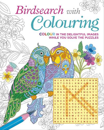 Бумажная книга «Birdsearch with Colouring: Colour in the Delightful Images while You Solve the Puzzles», автор Эрик Сондерс - фото №1