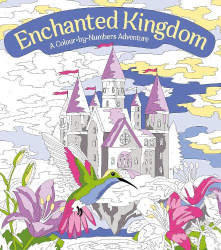Бумажная книга «Enchanted Kingdom: A Colour-by-Numbers Adventure: Includes 45 Artworks To Colour», автор Джорджия Фэрнс - фото №1