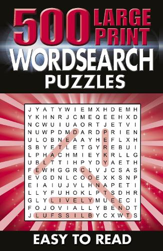 Бумажная книга «500 Large Print Wordsearch Puzzles: Easy to Read», автор Эрик Сондерс - фото №1