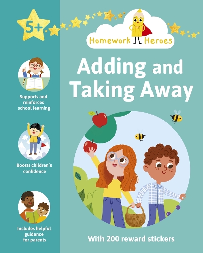 Бумажная книга «Homework Heroes: Adding and Taking Away: With 200 Reward Stickers», автор Лоренцо Маклеллан - фото №1