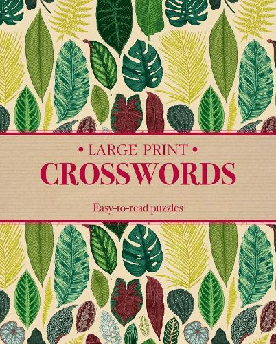 Бумажная книга «Large Print Crosswords: Easy to Read Puzzles», автор Эрик Сондерс - фото №1