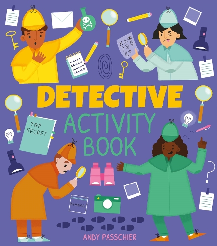 Бумажная книга «Detective Activity Book» - фото №1
