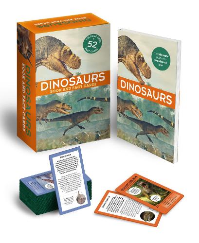 Паперова книга «Dinosaurs: Book and Fact Cards: 128-Page Book & 52 Fact Cards», автор Клаудія Мартин - фото №1