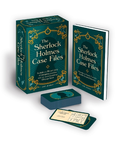 Бумажная книга «The Sherlock Holmes Case Files: Includes a 50-Card Deck of Absorbing Puzzles and an Accompanying 128-Page Book», автор Джоэль Джессуп - фото №1