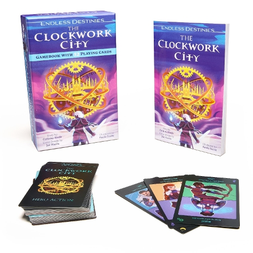 Паперова книга «Endless Destinies: The Clockwork City: Interactive Book and Card Game», автор Коріна Кіф - фото №1