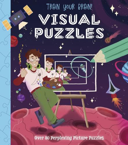 Бумажная книга «Train Your Brain! Visual Puzzles: Over 80 Perplexing Picture Puzzles», автор Лайза Риган - фото №1